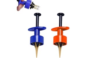 EIHI 2 Pezzi Bloodworm Clip con Micro Esche Elastiche, Pesca Accessori Carpfishing Accessori, Premium Fishing Copper Bloodworm Clip Esca da Pesca Pellet Bander Tool Accessorio