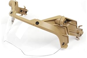 SHANYINGQUAN Adjustable Tactical Helmet Flip Glasses Airsoft Paintball Fast Helmet Windproof Anti-Fog CS Wargame Goggles