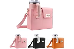 BibHoly Tragbare Umhängetasche Für Stanley,Stanley Cup Tasche,Wasserflaschen-Tragetasche,Flaschenhalterbeutel - Tasche Mit Handytasche