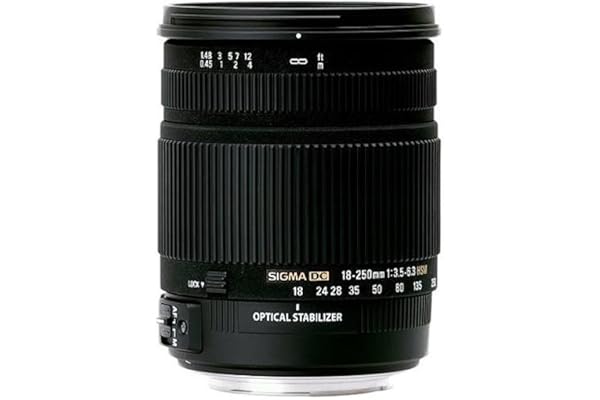 Sigma Objectif 18-250 mm F3,5-6,3 DC OS HSM - Monture Nikon