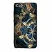 Produktbild Huawei Honor 4C / G Play Mini Hülle, FUBAODA [Blume] Black Border Glamour Serie Slim Fit Shockproof Flexible Vollschutz Anti Schock Design Floral Printed Blume für Huawei Honor 4C / G Play Mini