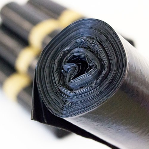 250 Stück Müllbeutel – Füllmenge 120 Liter, Farbe Müllsack Schwarz – Typ 60, 1 Rolle – 25 Stück - 3