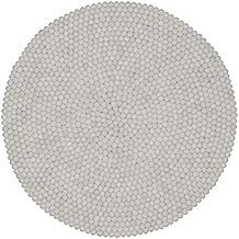 schurwolle teppich rund