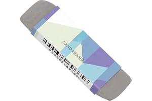 JSGHGDF Doppio per la testa sabbia e gomma gomma per la scuola arte Rimozioni precise matita colorata penna segni uso quotidiano artisti