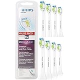 Philips Sonicare DiamondClean HX6068 - Cabezales de repuesto, 8 unidades, color blanco