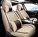 Produktbild Wsjfc Autositzbezug, Car Styling für BMW F10 F11 F15 F16 F20 F25 F30 F34 E60 E70 E90 1 3 4 5 7 Serie Gt X1 X3 X4 X5, Braun,Beige