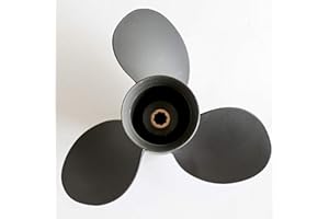 FLISH PROPELLER Elica Flish Elica Fuoribordo in Alluminio misura Mercury Motori 6-15HP, 8 Spline Dente, RH