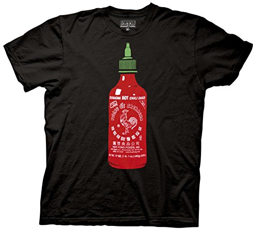 Preisvergleich Produktbild Sriracha Bottle Illustration Men's T-Shirt / XL