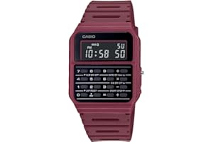 Casio Collection Retro Mens Digital Watch with Plastic Strap CA-53WF