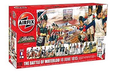 Airfix Ai50174 - Coffret Cadeau - Bataille De Waterloo 1815-2015 - 179 Pièces - Échelle 1/72