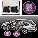 Produktbild bestmy 2 Wireless Car LED Tür Projektor Ghost Shadow Light Cute Pink Hello Kitty