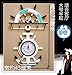 Produktbild HUANGYAHUI Wecker Wanduhr Holz- Anker Steuermann Wohnzimmer Wände Marine Uhr Kinder Zimmer Einrichtung, Blau Große Venöse Glatte Lenkgetriebe