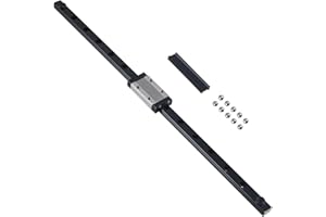 ONLISUM MGN9 500mm Linear Rail Guide with 1PCS Linear Motion Guides and 1PCS MGN9H Linear Bearing Sliding Carriage Block for CNC and 3D Printer Machine