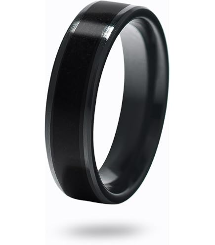 Anillo Inteligente De Cerámica CUID - Chip Replicable 13.56MHz, Compatible Con Tarjetas Mifare, Talla #7