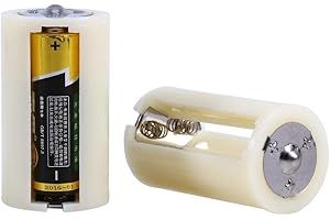 CUIFATI Konwerter uchwytu baterii, 4 szt. uniwersalny rozmiar 3 AA do D równoległy konwerter baterii adapter etui pudełko, adapter konwerter uchwyt na baterie pudełko