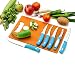 BMS Lifestyle Chopping Board With 6 Pcs Knife Set RS.399.00