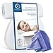 Produktbild HYGGENDAHL Badekissen-Set mit Kopf-Handtuch | Nackenkissen für Badewanne, Jacuzzi & Whirlpool | Badewannenkissen mit 7 starken Saugnäpfen - Weiss