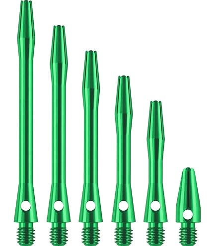 WINMAU Pro-Force Black Extra Short Nylon Ring Grip Dart Stems