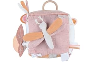 NOUKIE'S - Cube d'activités Veloudoux - Rose - Popsie, Gigi & Louli