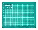 Sin látex. AM-Tech S0542 A5 alfombrilla guía para cortar