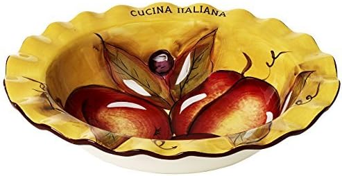 The Original Cucina Italiana Deep Pasta Fruit Decor Bowl