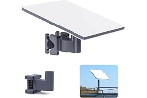 EDUP HOME Starlink Mini RV-Leiterhalterung, Starlink-Zubehör aus Aluminiumlegierung mit Installationsbereich 0,8-1,97 Zoll Rohradapter für Starlink Mini/V2 Internet Kit Satellite