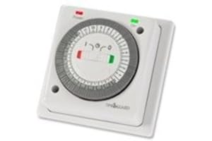 Timeguard NTT01 24-Hour Compact Immersion Heater Timeswitch, 5, White