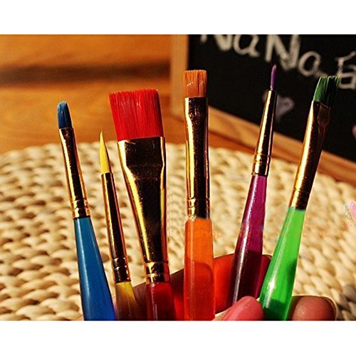 6 Stück / Set Fondant Kuchen Dekorieren Malerei Pinsel DIY Kit - 3