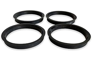 BIMECC Hub Centric Spigot Rings | 66.6 to 57.1 | Fits VW SEAT SKODA AUDI