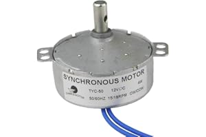 CHANCS TYC-50 DC 12V Motoriduttore di riduzione 20-24RPM Motore elettrico a bassa velocità