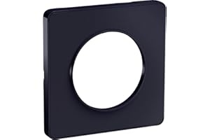 Schneider Electric - Odace Touch- plaque de finition, Anthracite, 1 poste - S540802