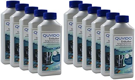 QUVIDO Descaler for Espresso and Coffee Machines, 250 ml, 11 x 250 Ml)