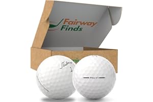 Fairway Finds for Titleist Pro V1 Golf Balls – Grade B Used Lake Balls – Premium Quality for Golf Practice & Play - 24 pack