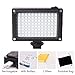 Price comparison product image Rechargeble 96 LED Video Light,Ulanzi Porcket Mini on Camera Led Light with 2500mAh Battery and Magnet Filters for Sony Panasonic Canon Nikon DSLR Camcorder