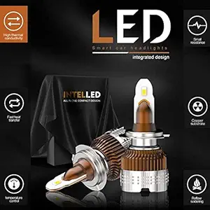 Spedy Intel LED Motorbike Headlight Bulbs Kit White For Honda Livo Intl_117