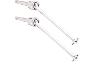 JOROBURO RC Car Axle, Metal Wheel Drive Shaft Spare Part, RC Universal Drive Shaft Joint Dogbone Upgrade Parts for PX9200-28 Wheel Drive for 1/12 1/10 9200 9200E 9205E 9206E RC Car Truck Spare Parts