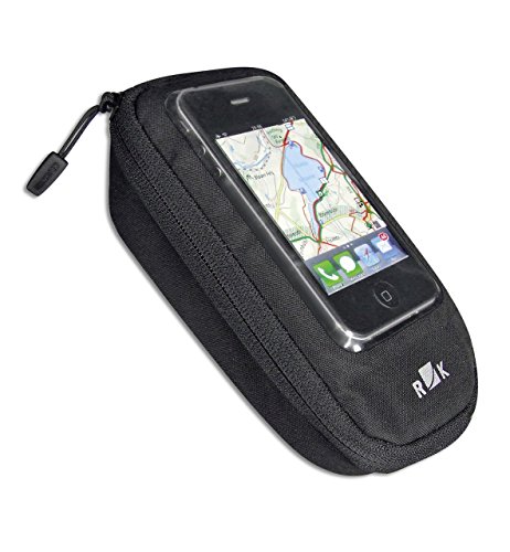 Rixen Kaul Klickfix Phone Bag Plus - Bolsa para Manillar de Bicicleta con Funda para móvil (0,3 l) Negro Schwarz - Schwarz Talla:Maße: 9 x 17 x 45 cm