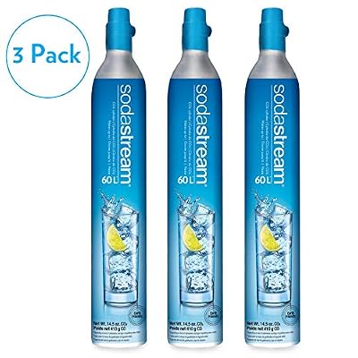 Sodastream Lot de 3 Bouteilles de Co2 Sodastream 60 litres Originales