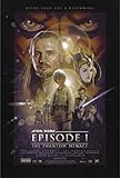 Póster Star Wars Episodio I, La amenaza fantasma
