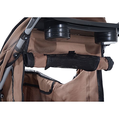 PawHut-Poussette-pour-chien-Diable-pour-animaux-domestiques-Poussette-Landau-caf-75-x-45-x-97-cm