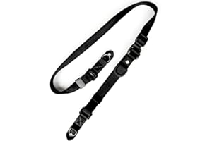 BECAT Kamera Nackengurt Schultergurt Camera Neck Strap Fotoapparat Gurt Kletterseils Einstellen Tragegurt Trageschlaufe Geeignet für Canon, Nikon, Sony, Olympus, Pentax, Leica DSLR SLR Schwarz