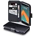 Produktbild HTC 10 Funda Cartera de auténtico cuero, tapa delantera con billetera para tarjetas - Negro oscuro