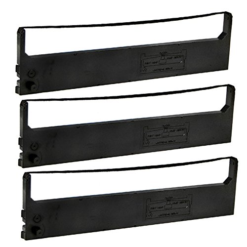 3x kompatibles Farbband ersetzt Citizen 3000017 für Swift 120D 124 124D 200 200C 240 240C 240CS schwarz