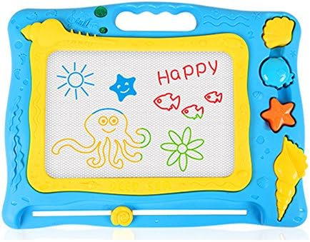 QFFL Easel Early Education Magnetic Graffiti Board Baby Draw A Small Blackboard 3 Colors Available Sketchpad ( Color : C )