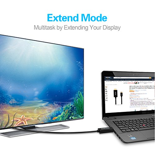 Mini DP auf HDMI Kabel (6ft/1.8M), CHOETECH Mini DisplayPort (Thunderbolt Port kompatibel) zum HDMI Kabel (1080p Auflösung) für MacBook Pro, MacBook Air, Mac mini, Microsoft Surface Pro 3/4 und andere - 5