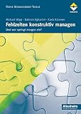 Image de Fehlzeiten konstruktiv managen: Und wer springt morgen ein? (Altenheim)