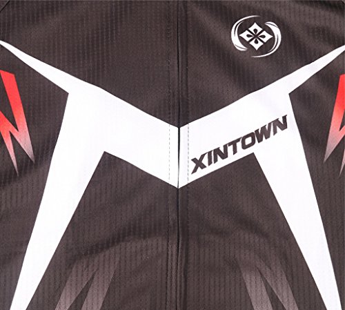 Radtrikot Skysper Outdoor Sports Fahrradbekleidung Set Männer Kurzarm Radfahren Jersey + Radfahren Latzhose Shorts - 7