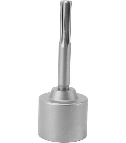 TIHOOK Jack Hammer Star Picket Driver SDS HEX – Punta Para Postes De Madera Y Acero, Interior 85 Mm
