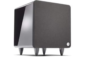 Cambridge Audio Minx X301 - Subwoofer attivo da 300 Watt con driver dei bassi ausiliario e suono completamente regolabile - Nero