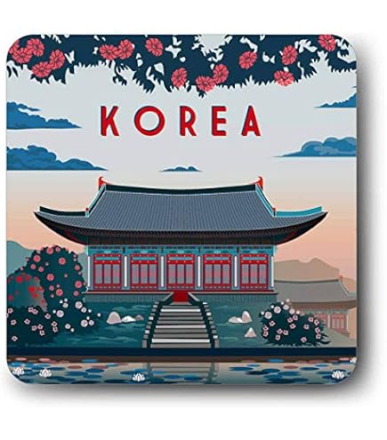 MUYU Magnet Calamita da Frigorifero 3D Kyong-JU Korea Souvenir per la casa e la Cucina